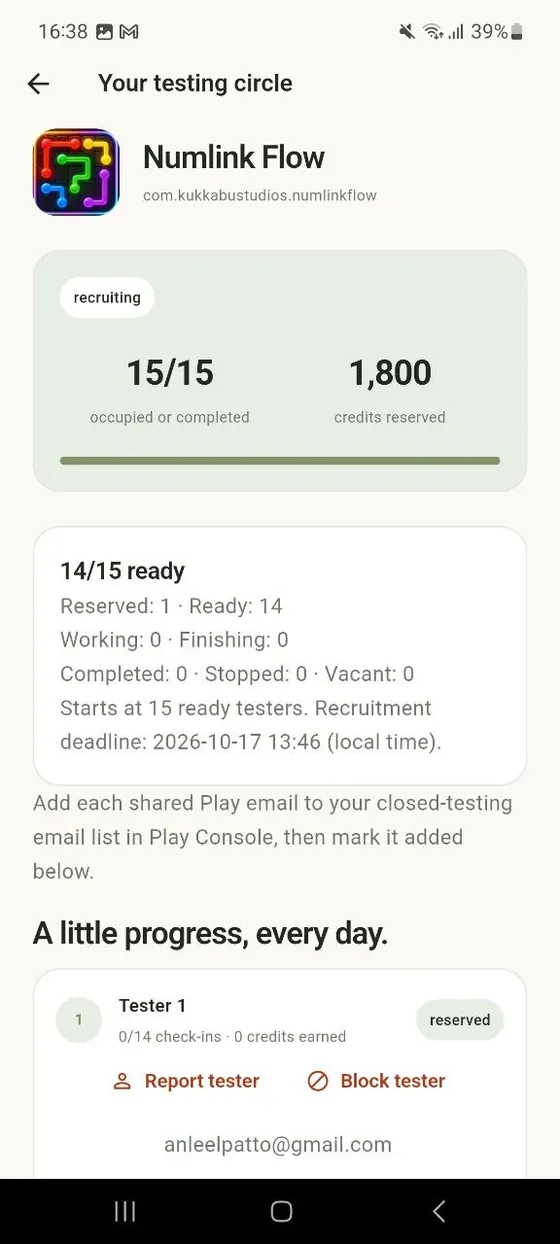 Looply app screen 10