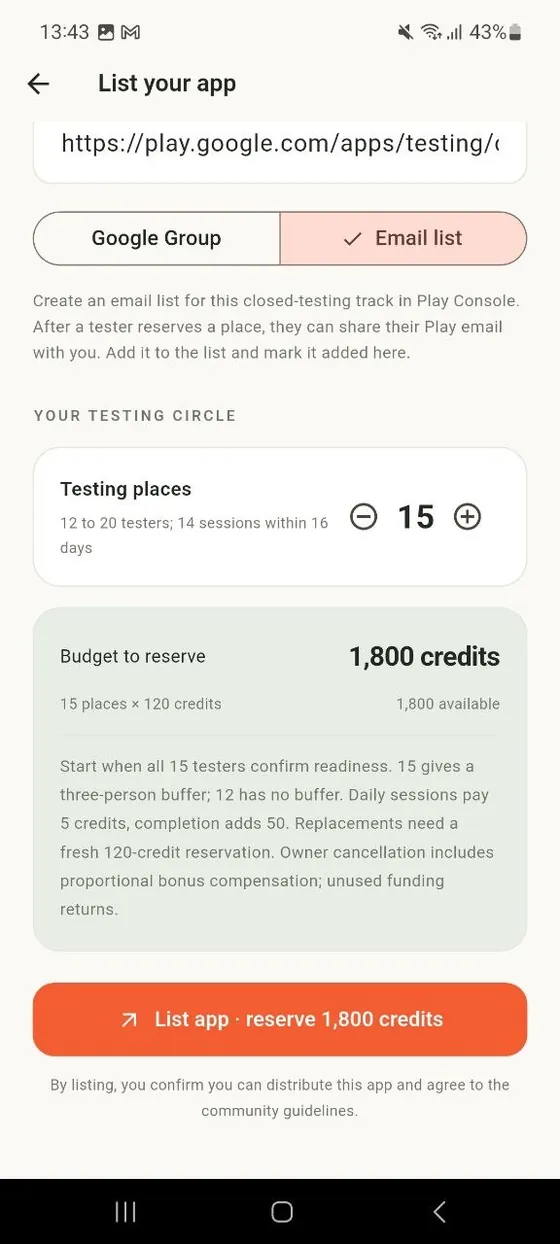 Looply app screen 11