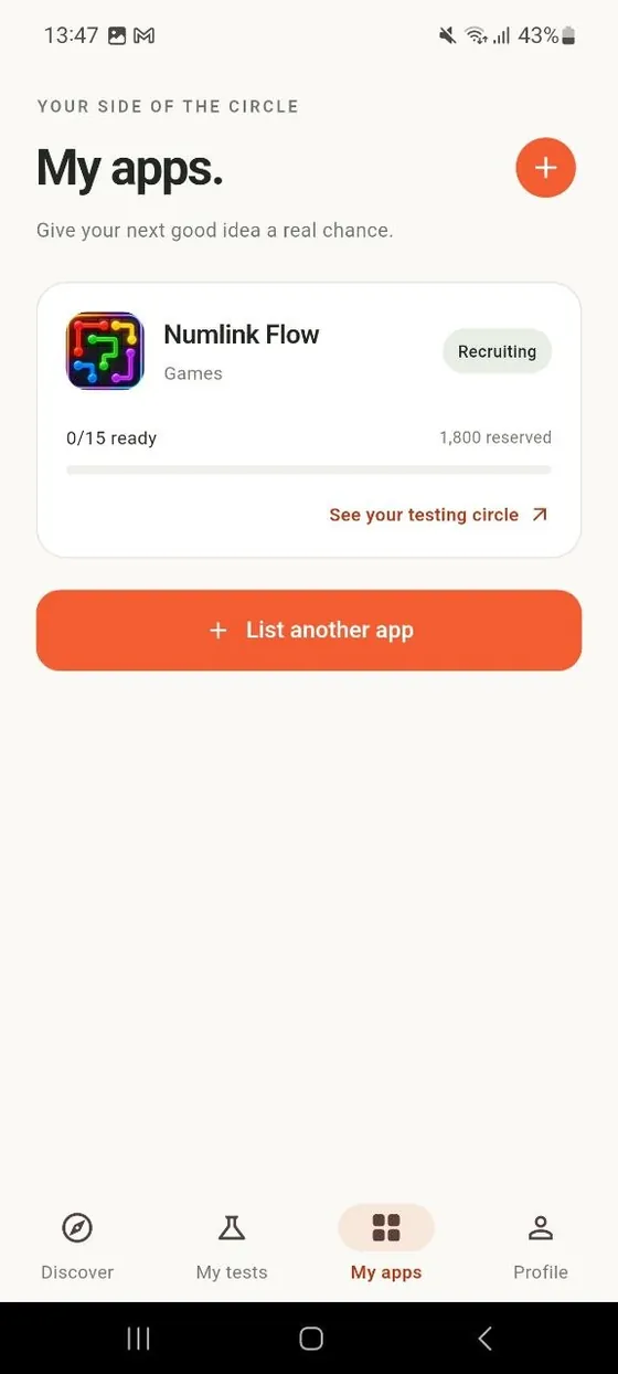 Looply app screen 8