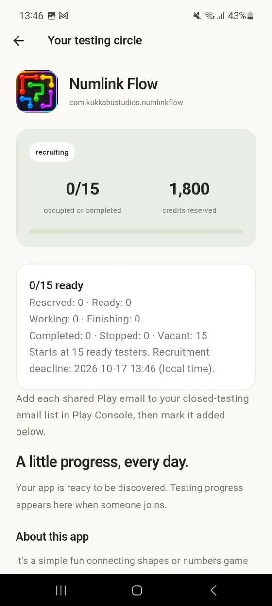 Looply app screen 9